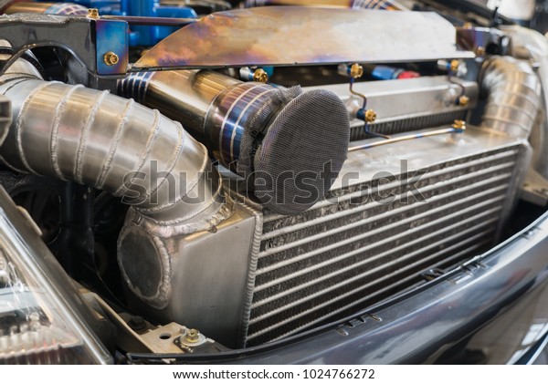 Inter cooler In the event of modified. Radiator\
diesel engines racing.