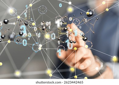Interactive Data Network Visualization: Global Connections
