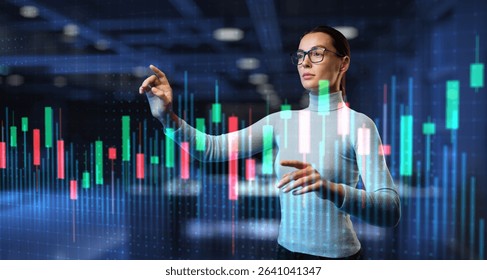 Interactive Data Visualization for Financial Market Insights and Decision-Making.