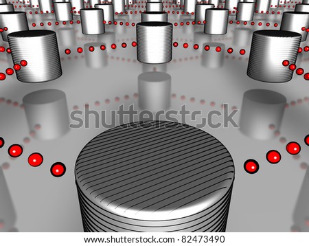 interconnected nodes