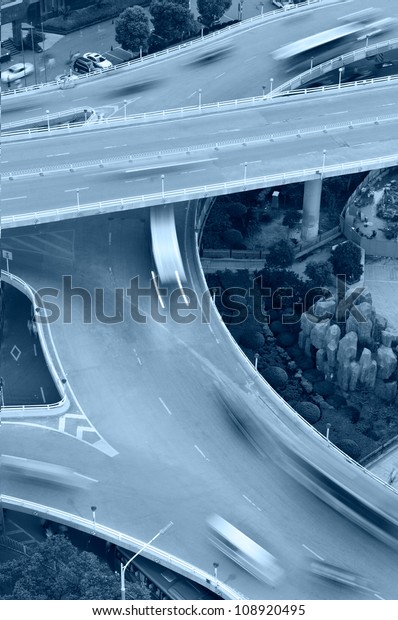 Intercontinental transportation system viaduct,\
no scenes.