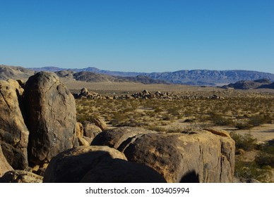 Interesting Rocks Near Lucerne Valley, California