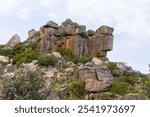 Interesting sandstone formation in the northern Cederberg Mountains in the Western Cape of South Africa