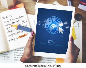 Interface Global Communication Connection Network Concept