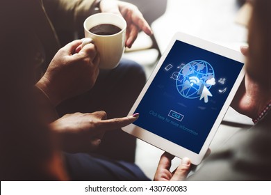 Interface Global Communication Connection Network Concept