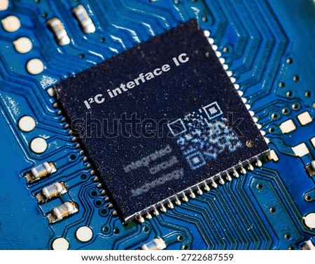 I²C interface IC Enables low-speed communication between multiple devices. integrated circuits ICs