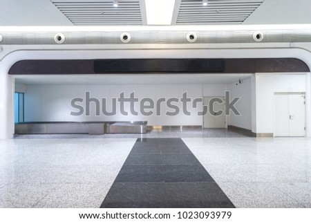 interior of airport