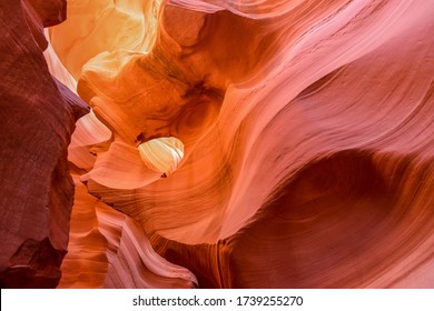 Interior of Antiloppe canyon, page, Arizona USA - Powered by Shutterstock