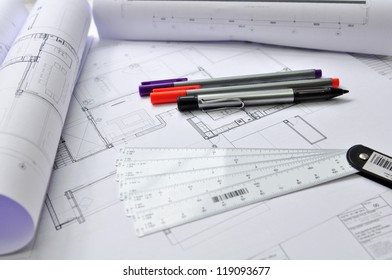 interior and architectural drawing