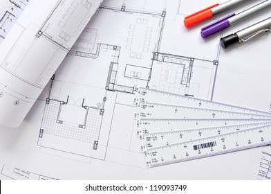interior and architectural drawing