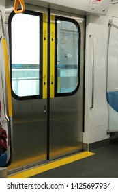 Interior Atmosphere In The Jakarta MRT