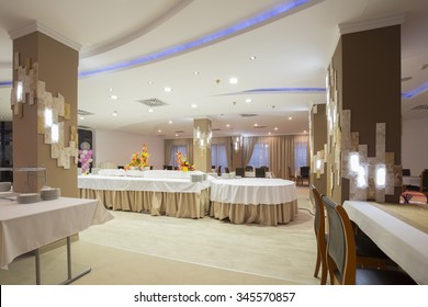 Interior Of A Banquet Hall