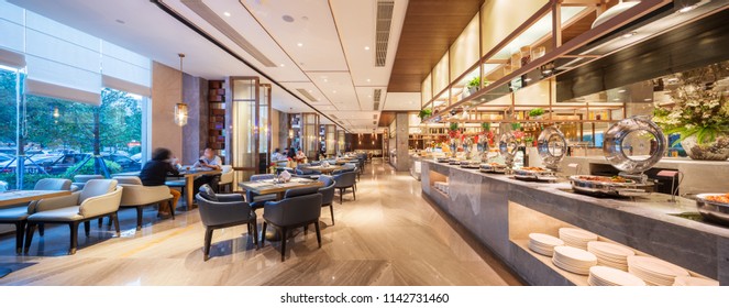  Interior Of Buffet Restaurant