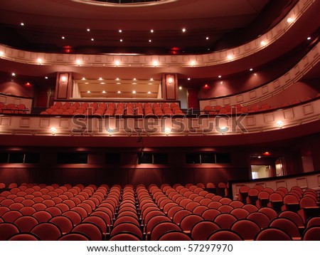 Interior of the Cairo Opera House