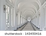 Interior of Cameron Gallery in Tsarskoe Selo near St. Petersburg, Russia