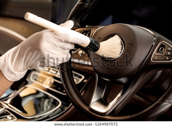 Interior car cleaning

