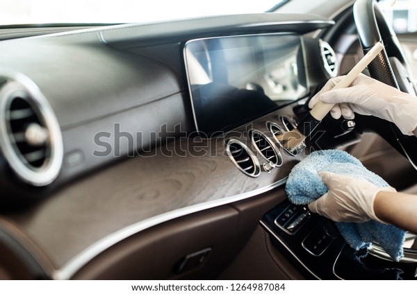 Interior car cleaning\
