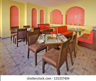 Interior Of Caribbean Mexican Restaurant