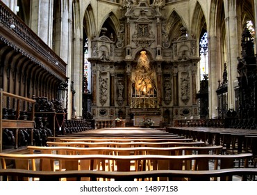 interior of a cathedral