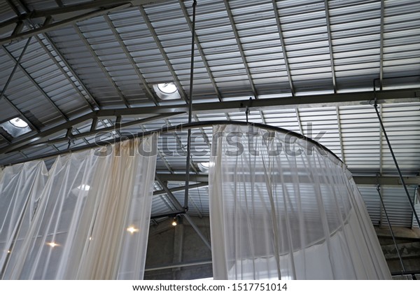 Interior Ceiling Design Loft Architecture Old Stock Photo Edit