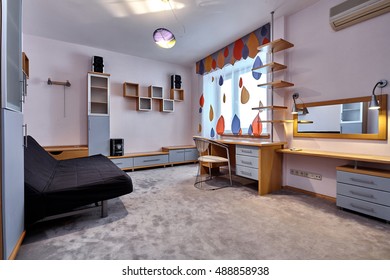 Interior Children's Room Without People