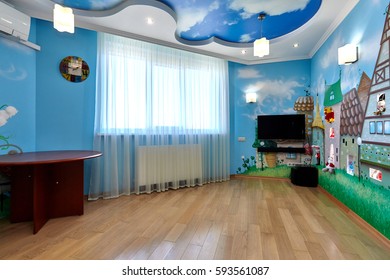 Interior Children's Room Without People