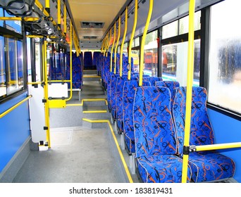 Interior Of A City Bus