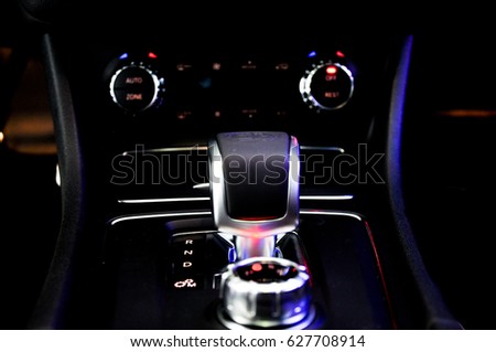 Interior of CLA Coupe A45