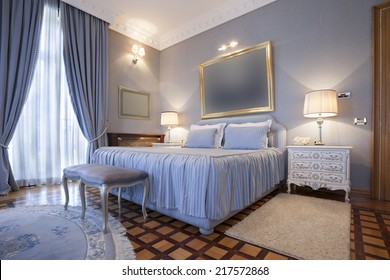 Blue Bedroom Bench Images Stock Photos Vectors Shutterstock