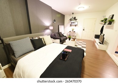 interior of condominium room or bedroom