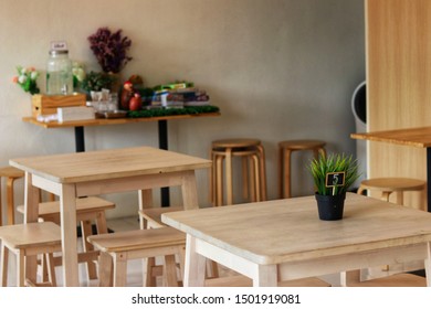 Interior corner for coffee shop