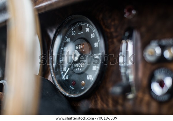 Interior Dash Board Old Vintage Street Stock Photo Edit Now