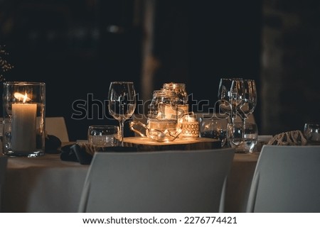 interior deco table decorations wedding party