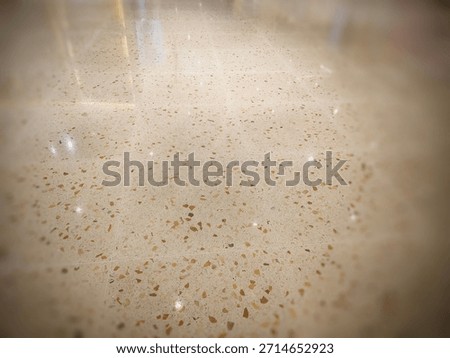 Interior decoration using ceramic floor tiles inside a shopping mall in Thailand.