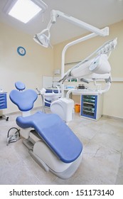 Interior Of A Dentist Consulting Room