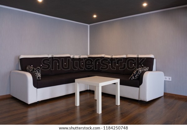 Interior Design Bedroom Mezzanine Sofa Stockfoto Jetzt