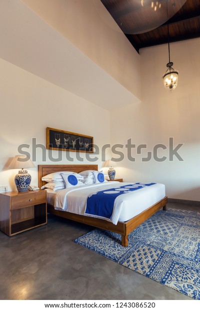 Interior Design Big Modern Bedroom Luxury Stock Photo Edit