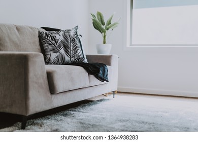 interior design decorating with high end furniture and natural light - Shutterstock ID 1364938283