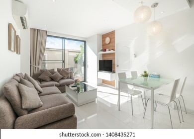 interior design in living room of the house - Shutterstock ID 1408435271