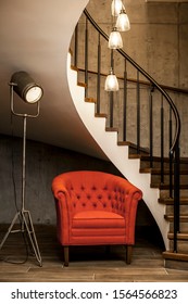 Interior Design Loft Stairs Chair 