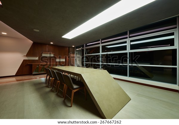 Interior Design Modern Office Meeting Room Stock Photo Edit