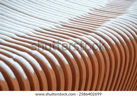 interior design structures multicolored curved lines background
