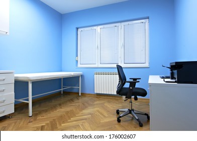 Interior Of A Doctor's Consulting Room