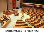 Interior of the Dutch parliament