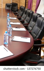 Interior Of Empty Conference Room