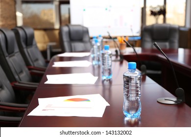 Interior Of Empty Conference Room