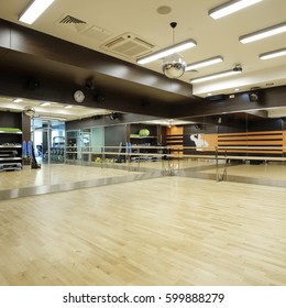 Interior Of An Empty Dance Hall