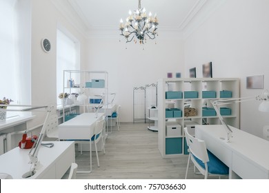 Interior Of Empty Modern Nail Salon