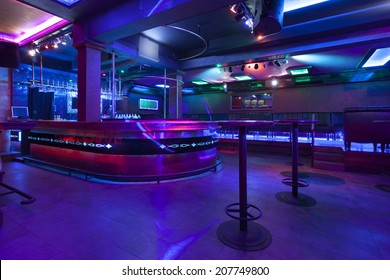 Interior Empty Nightclub Stock Photo 207749800 | Shutterstock