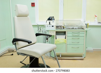 Interior Of A ENT Consulting Room